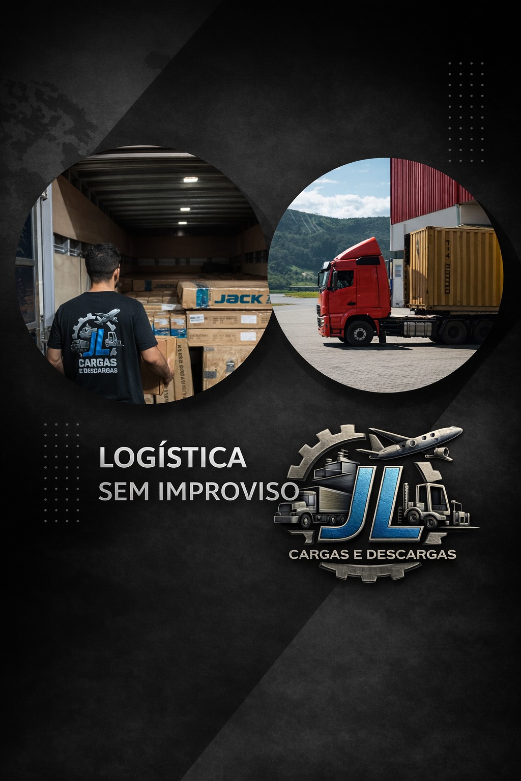 Operação logística JL Cargas — organização e controle